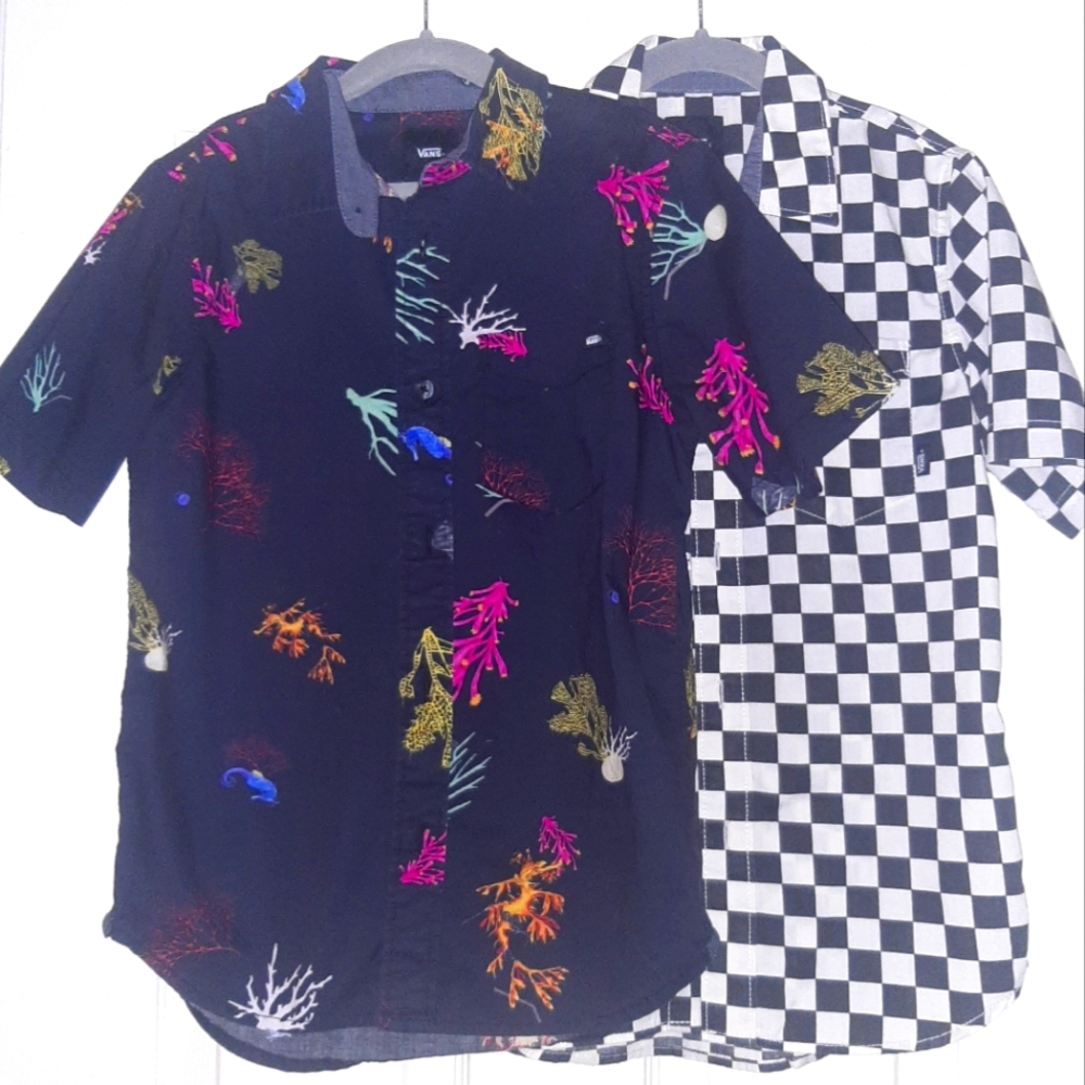 Vans button downs